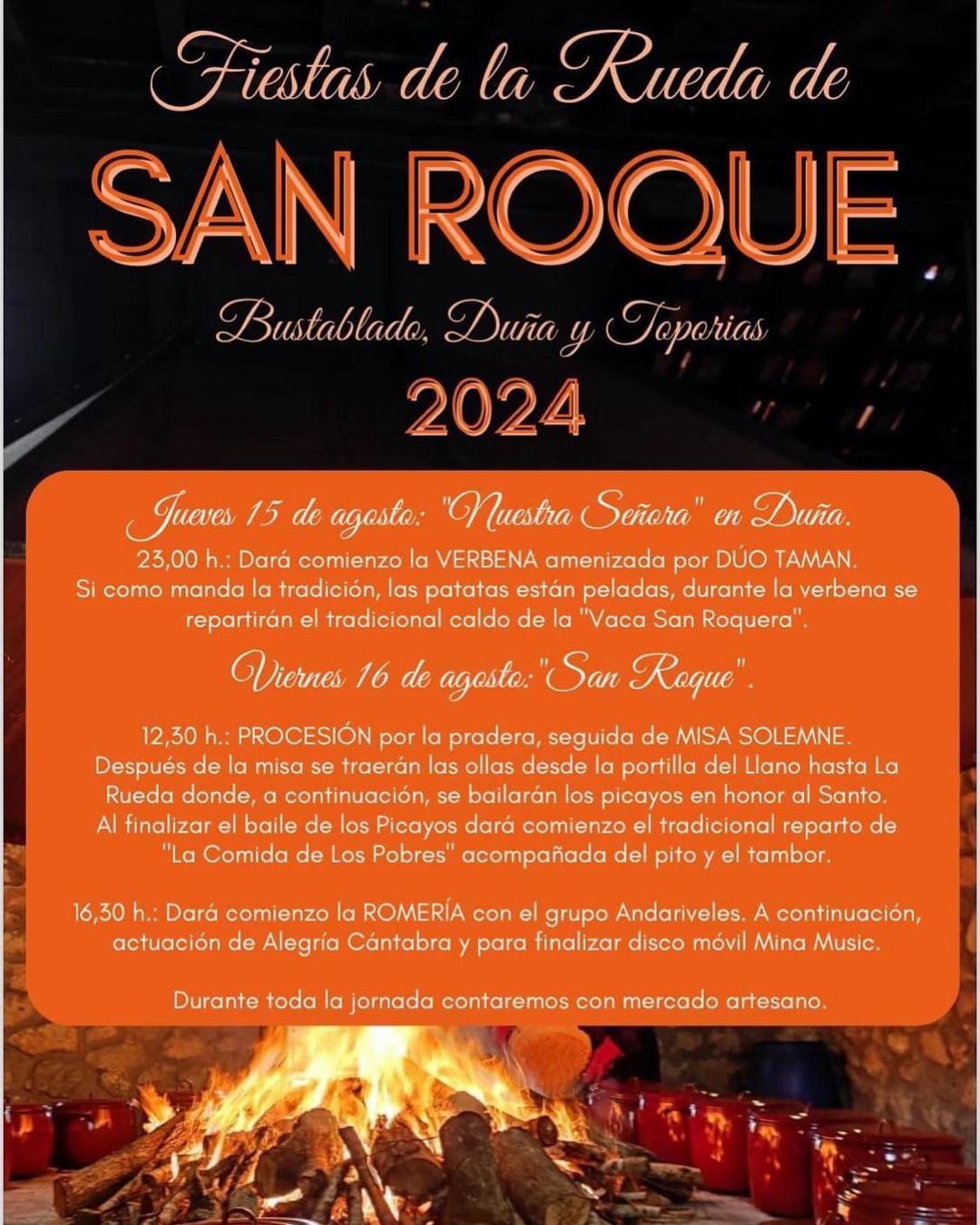 Fiestas de la Rueda de San Roque 2024
