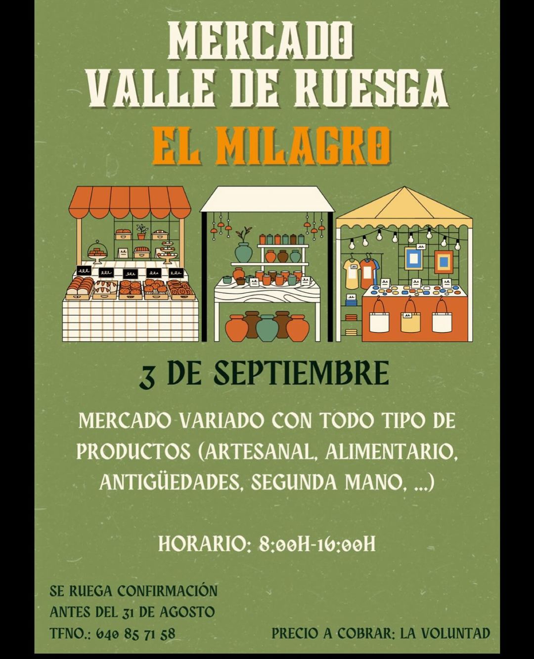 Mercado Valle de Ruesga El Milagro 2024