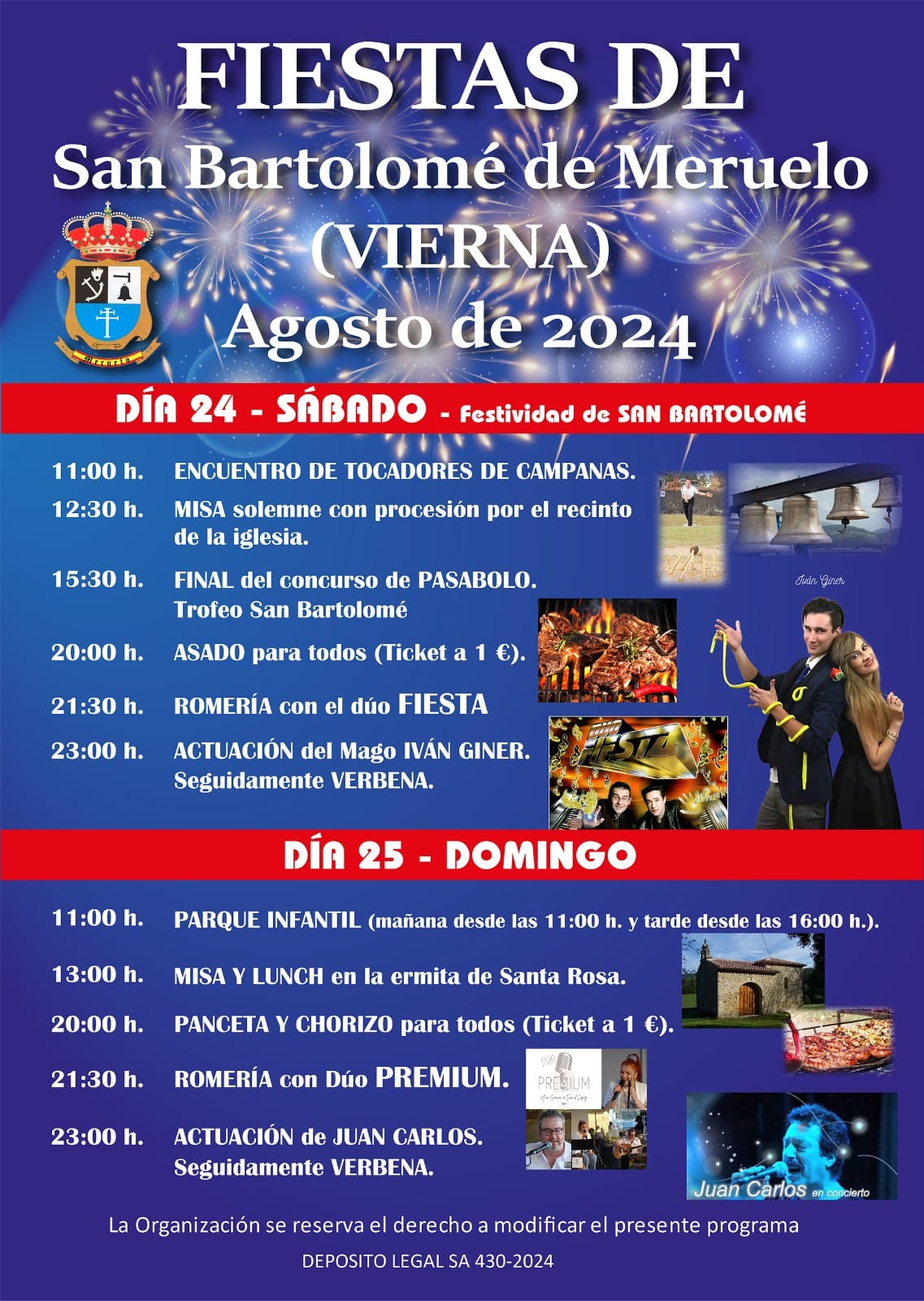 Fiestas de San Bartolomé (Vierna) – Meruelo 2024
