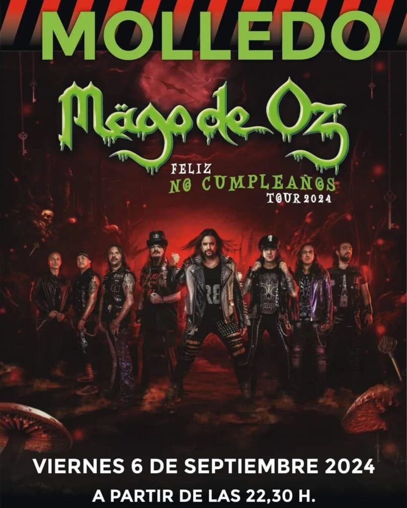 Concierto Mago de Oz Molledo 2024