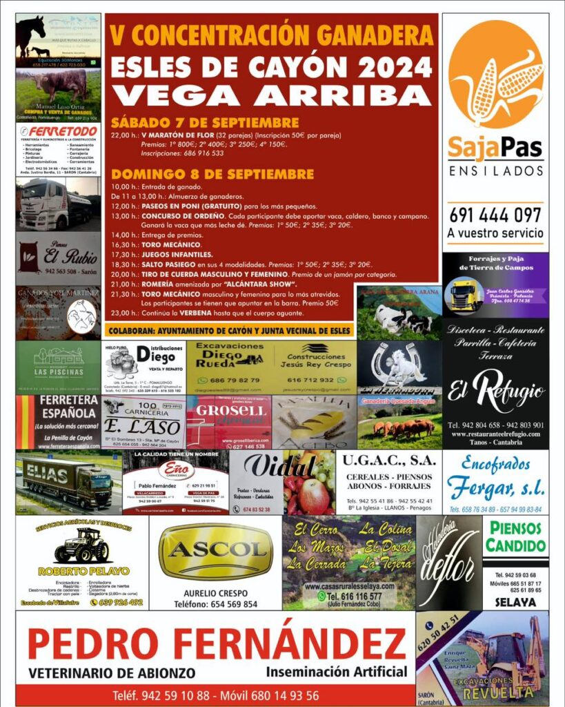 V Concentración Ganadera Esles de Cayón 2024
