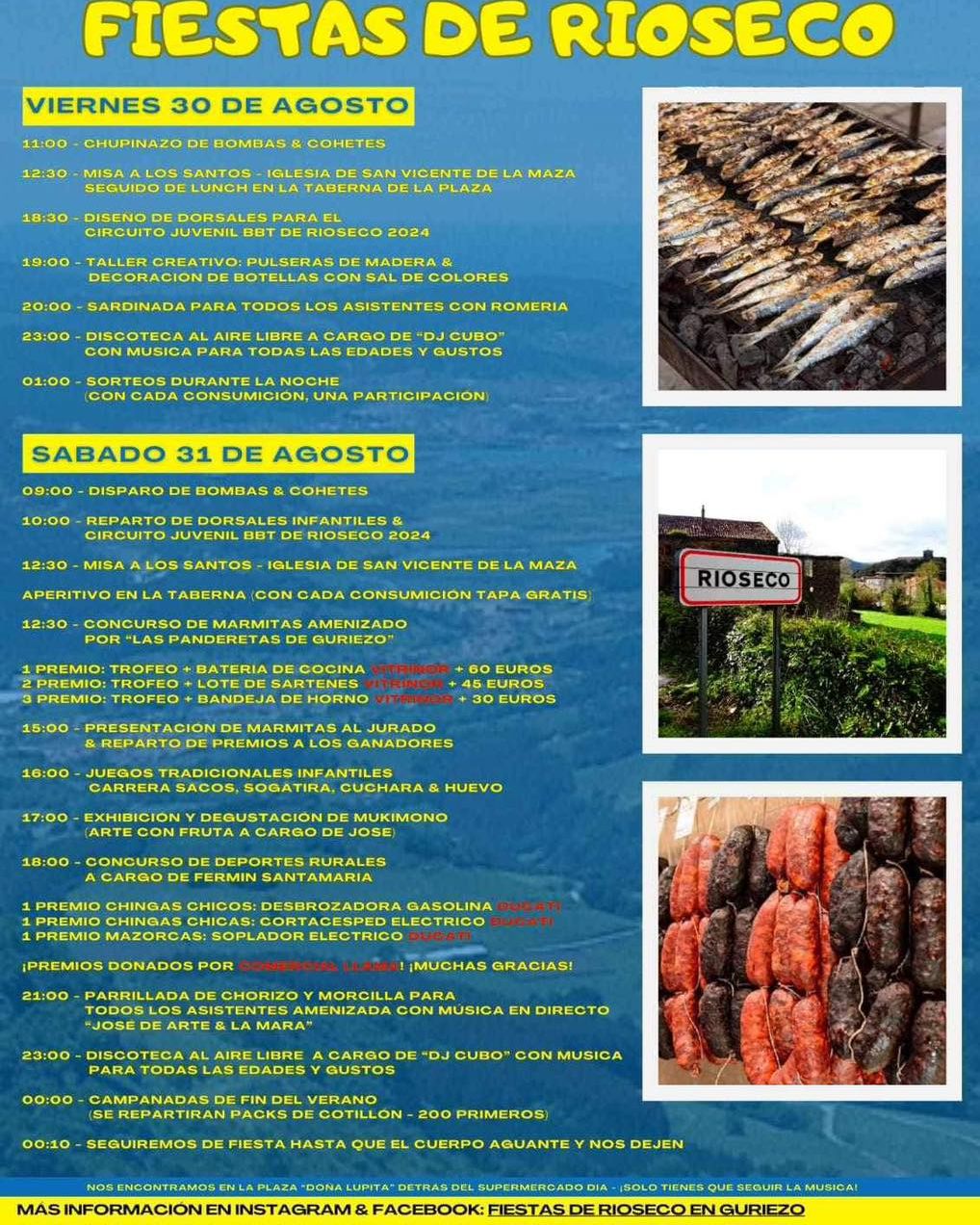 Fiestas de Rioseco 2024