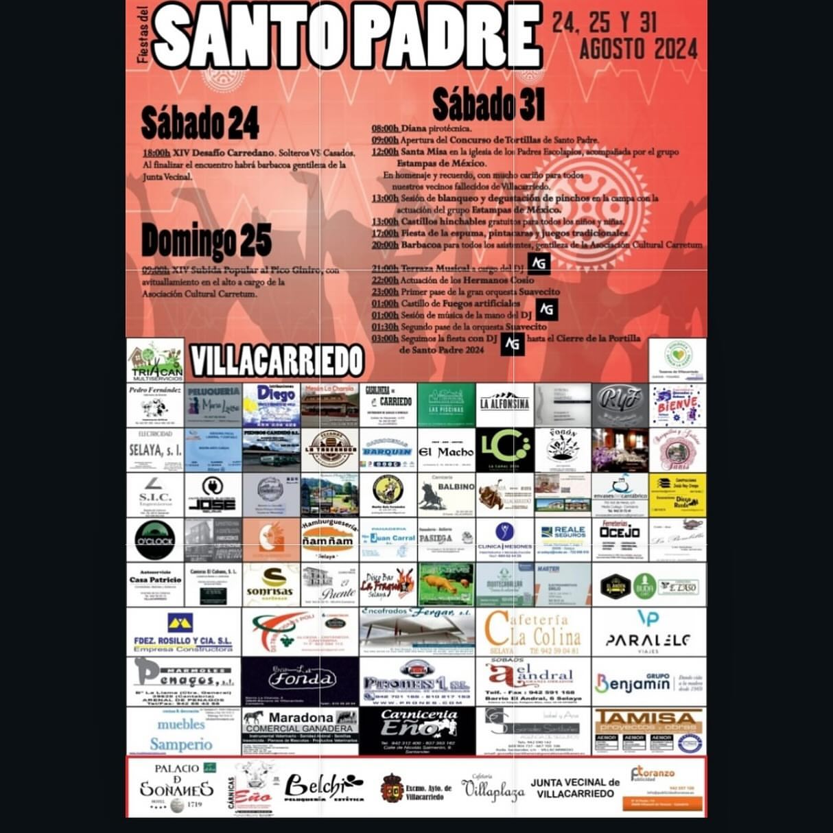 Fiestas del Santo Padre Villacarriedo 2024