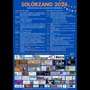 Fiestas de la Virgen del Milagro de Fresnedo 2024