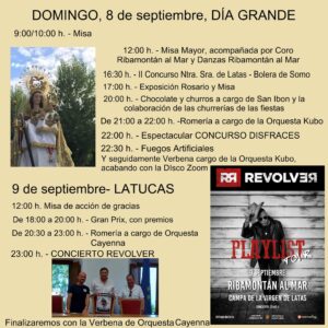 Fiestas Patronales Ribamontán al Mar 2024