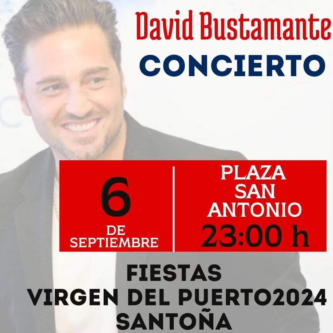 Concierto David Bustamante Santoña 2024