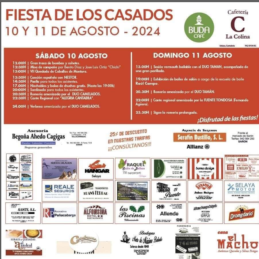 Fiesta de los Casados Sopuente Selaya 2024