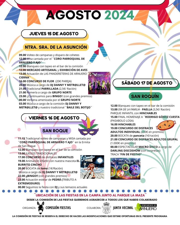 Fiestas Arnuero 2024