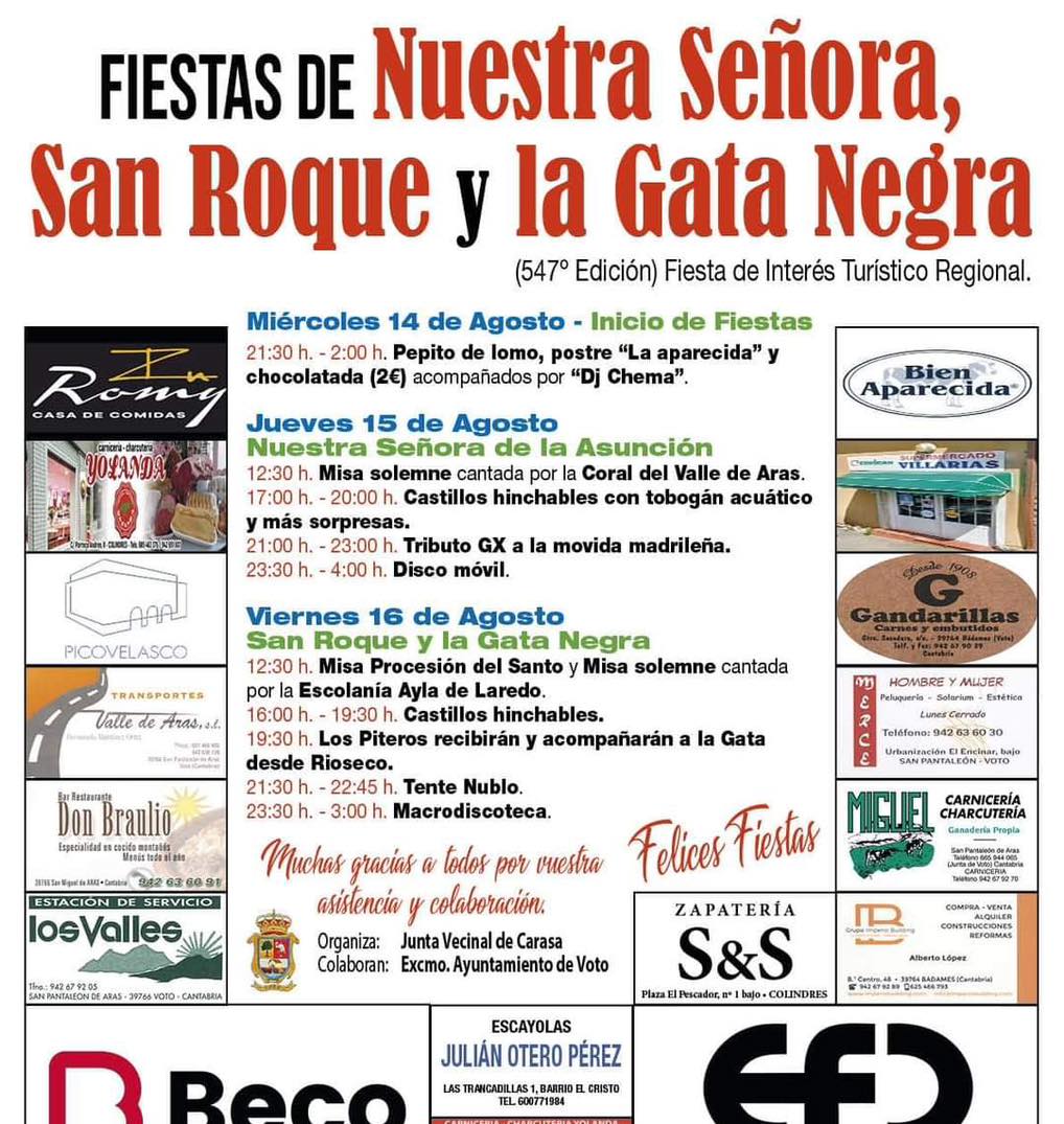 Fiestas de Nuestra Señora – San Roque – La Gata Negra 2024