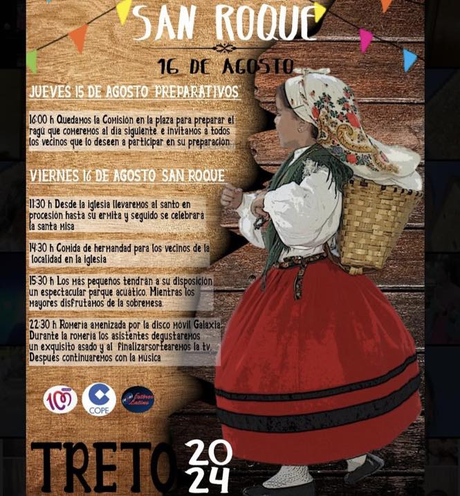 Fiestas de San Roque Treto 2024