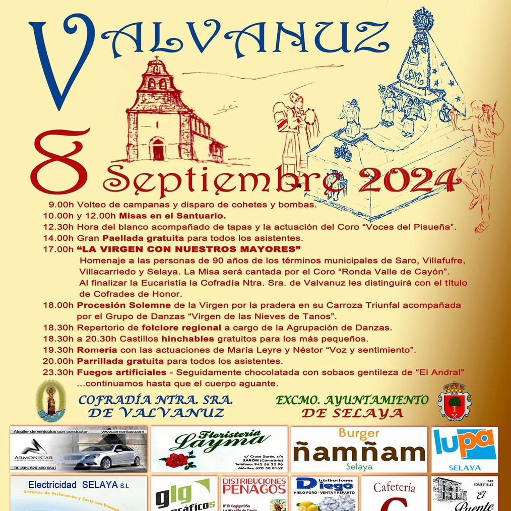 Fiestas de Valvanuz 2024
