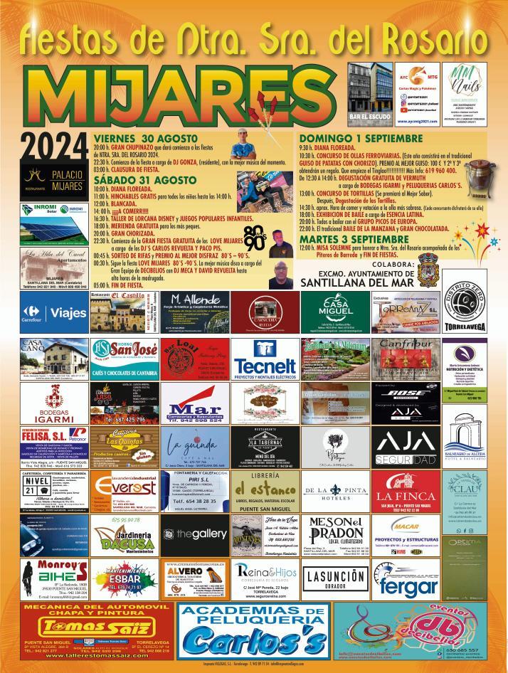Fiestas de Nuestra Señora del Rosario Mijares 2024
