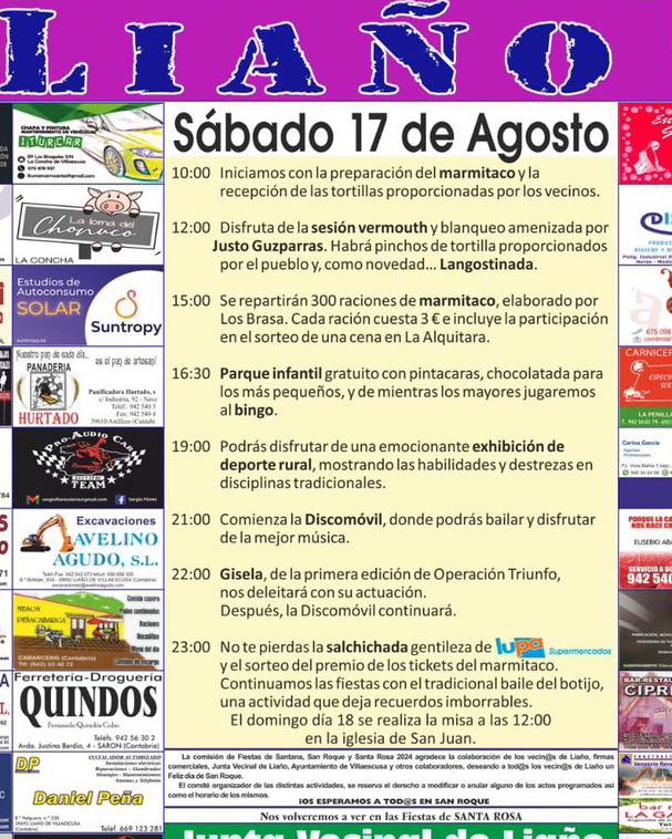 San Roque Liaño 2024
