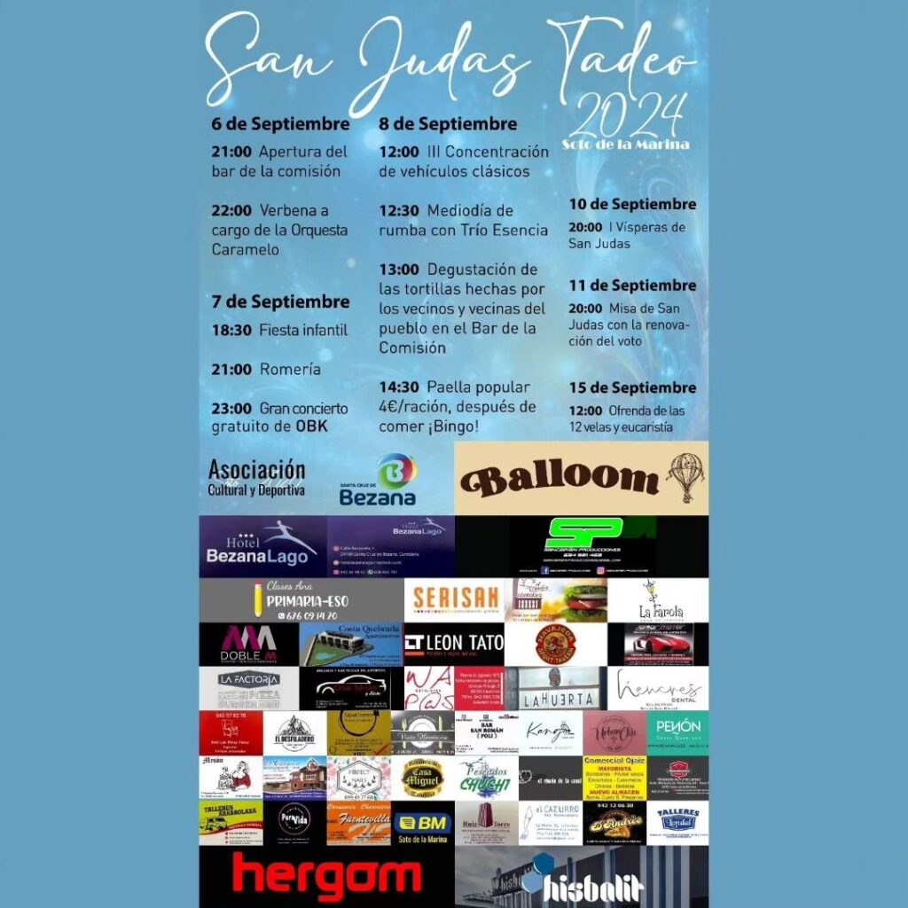 San Judas Tadeo – Santa Cruz de Bezana 2024