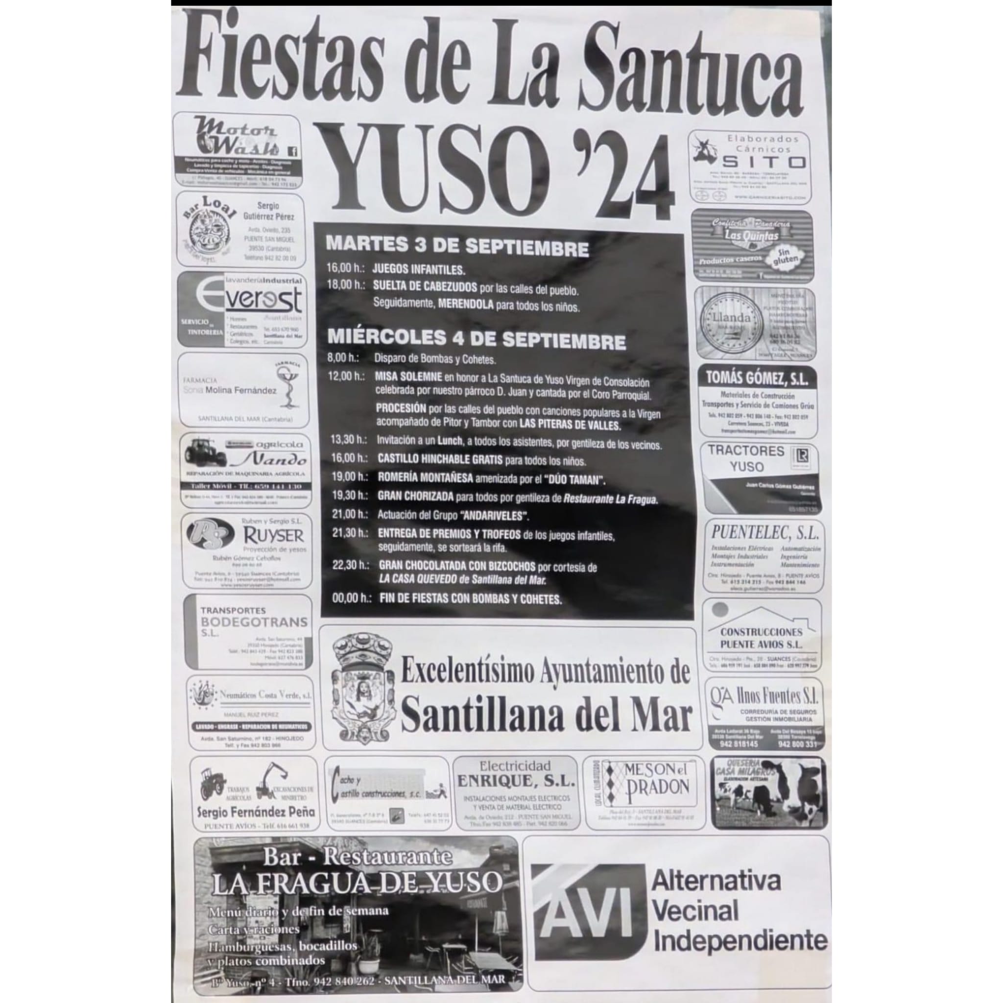 Fiestas de la Santuca Yuso 2024