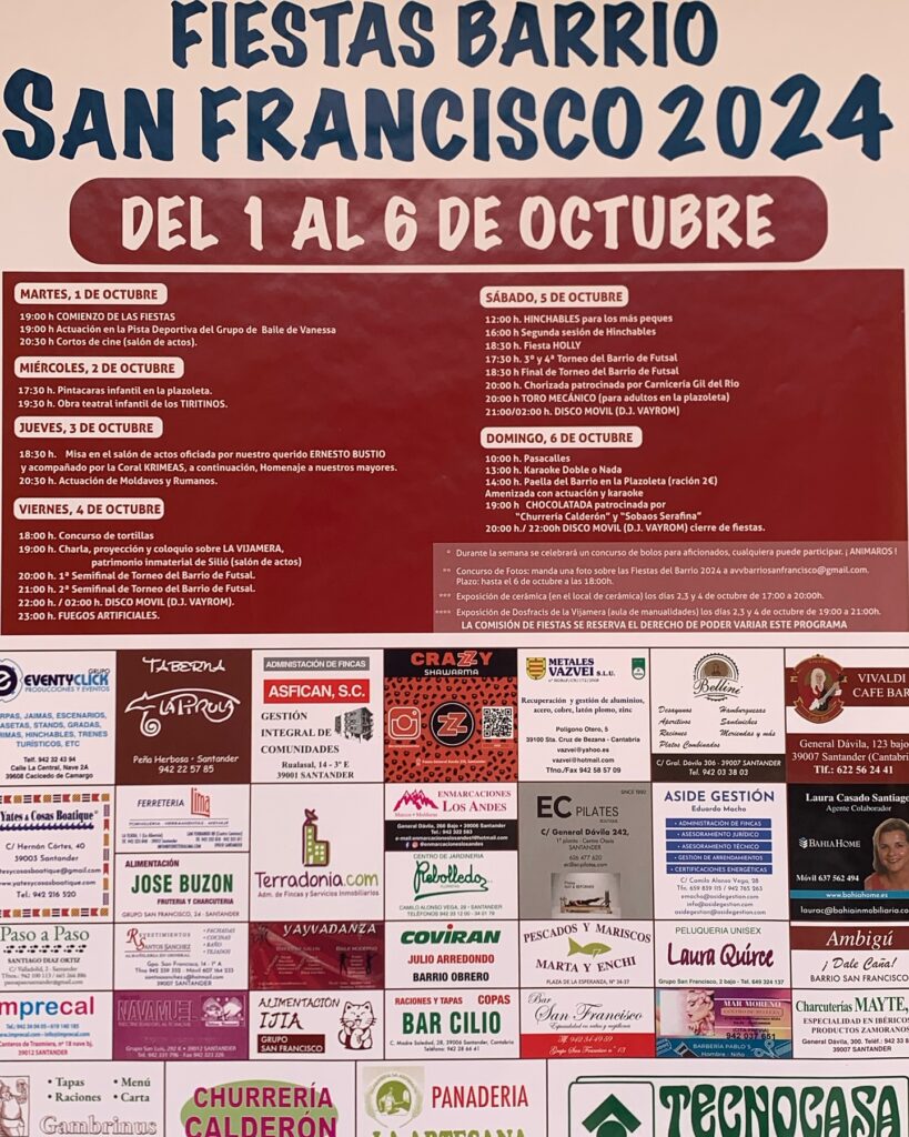 Fiestas Barrio San Francisco 2024