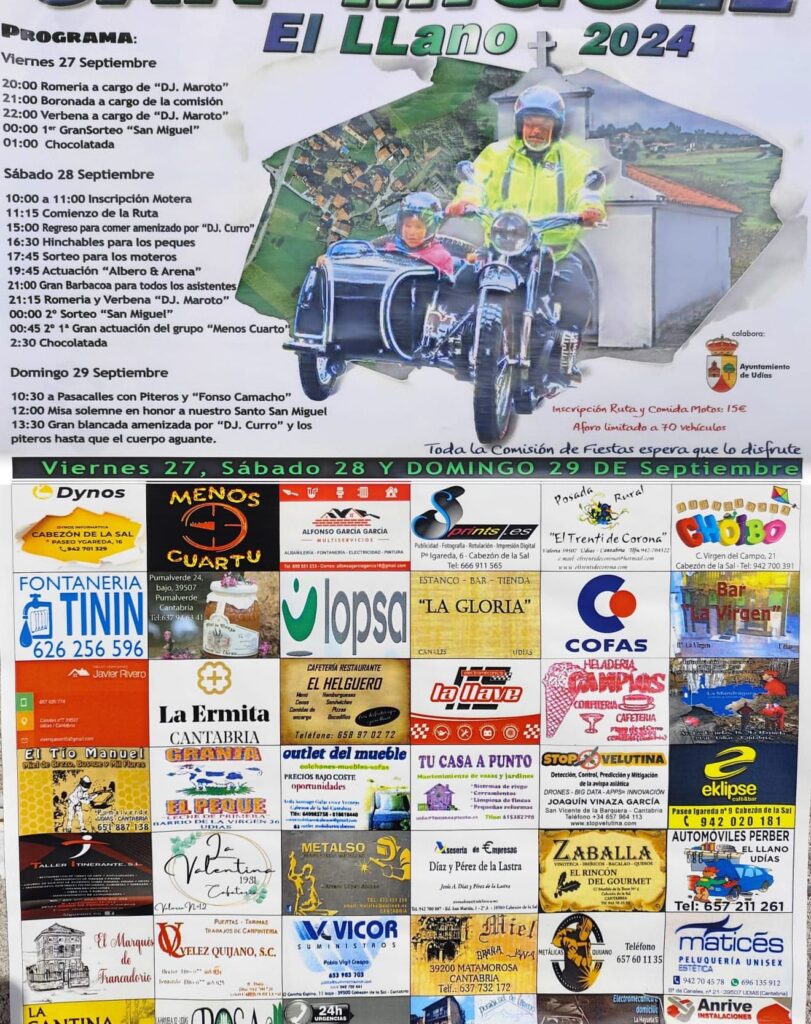 Fiestas de San Miguel El Llano 2024