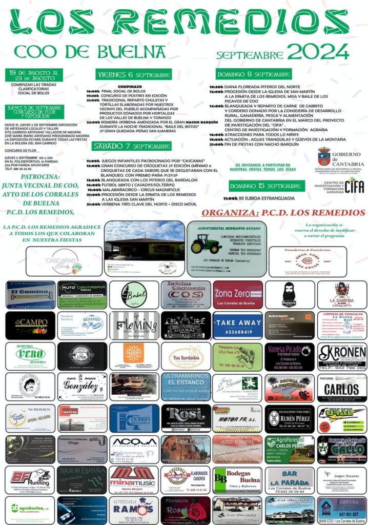 Los Remedios Coo de Buelna 2024