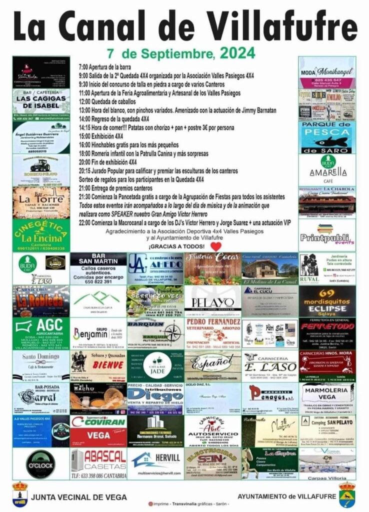 Las Fiestas de La Canal de Villafufre 2024