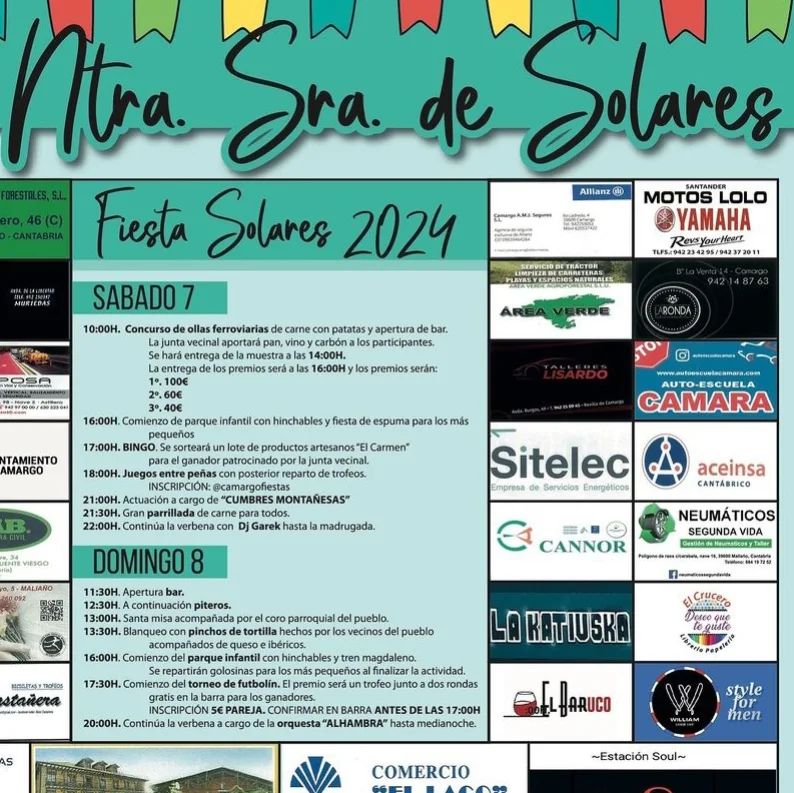 Fiestas de Nuestra Señora Solares 2024