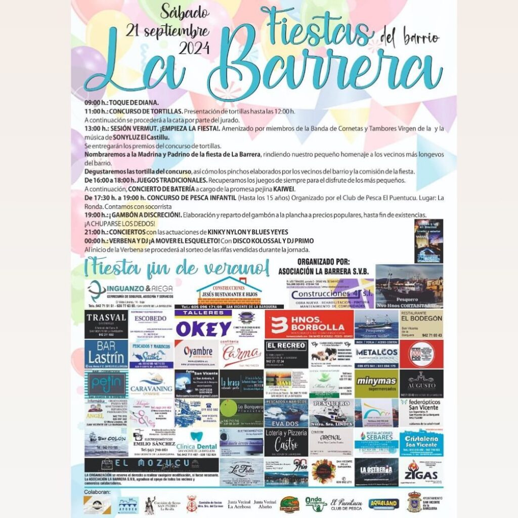 Fiestas del Barrio de La Barrera 2024