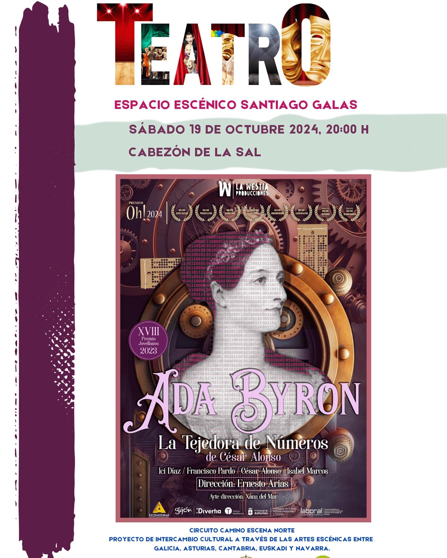 Teatro – Ada Byron: La Tejedora de Números