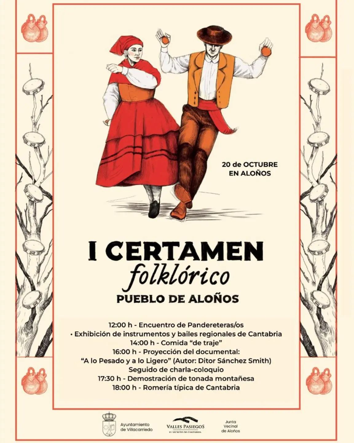 I Certamen folklórico Pueblo de Aloños 2024