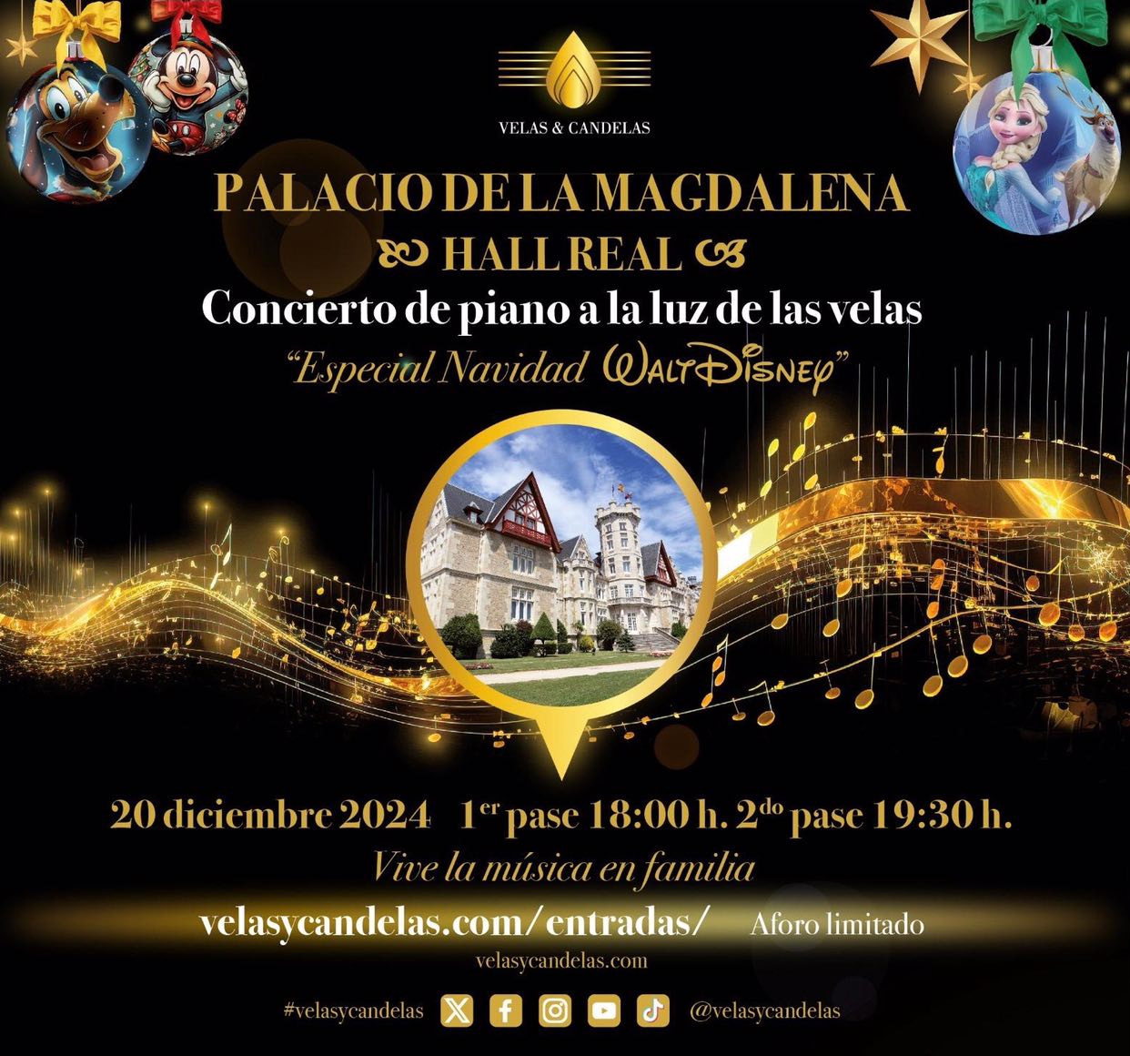 Concierto de Piano a la luz de las Velas – 20 Diciembre