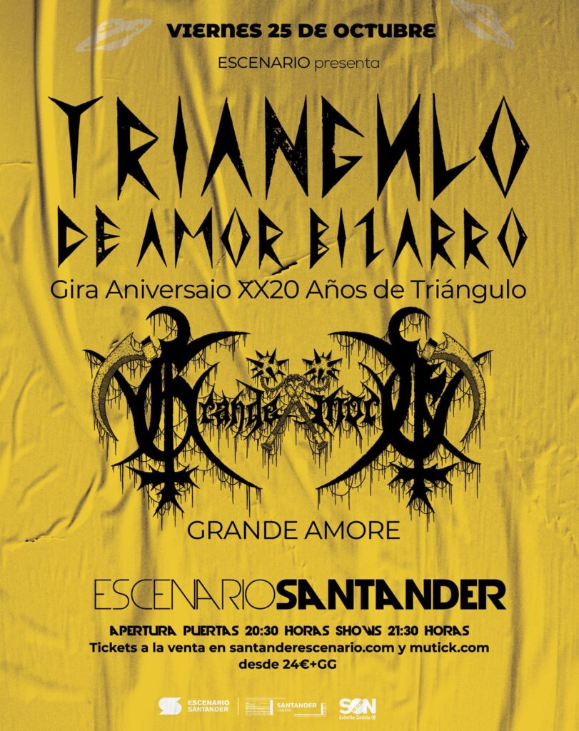 Concierto Triángulo Amor Bizarro Santander