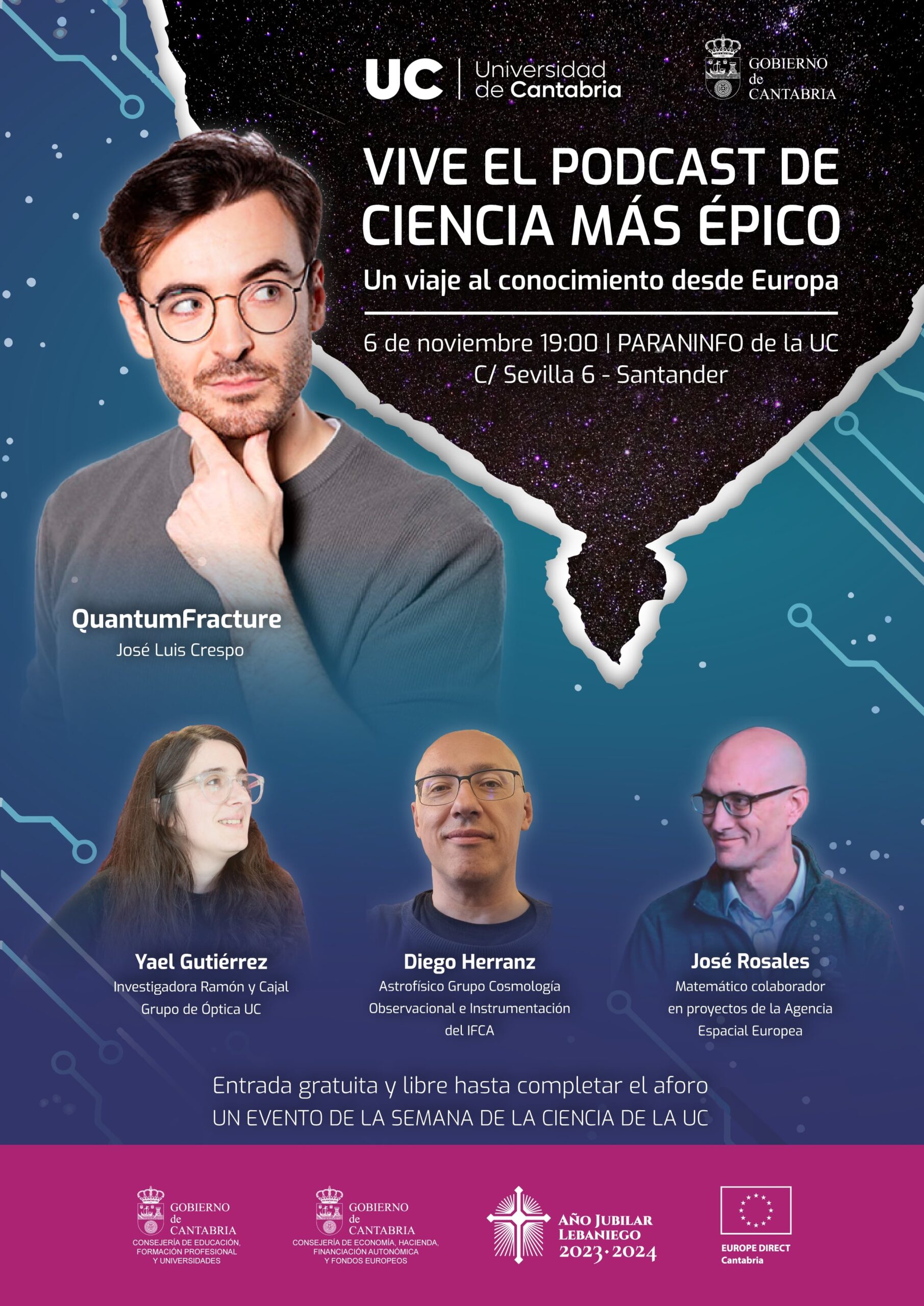 Vive el Podcast de Ciencia más Épico- Un viaje al conocimiento desde Europa