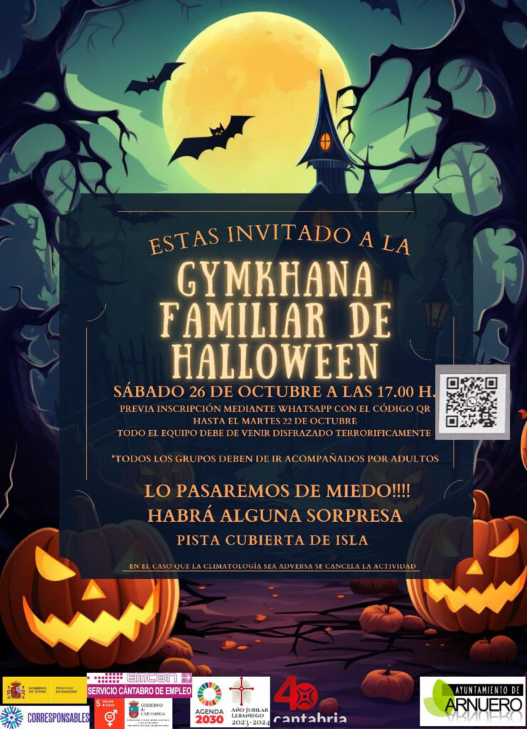 Gymkhana Familiar Halloween Isla 2024