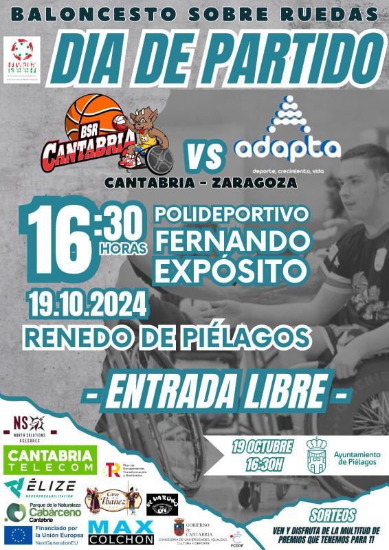 Partido Baloncesto sobre ruedas 19 Octubre