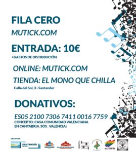 Concierto Solidaridad con Valencia