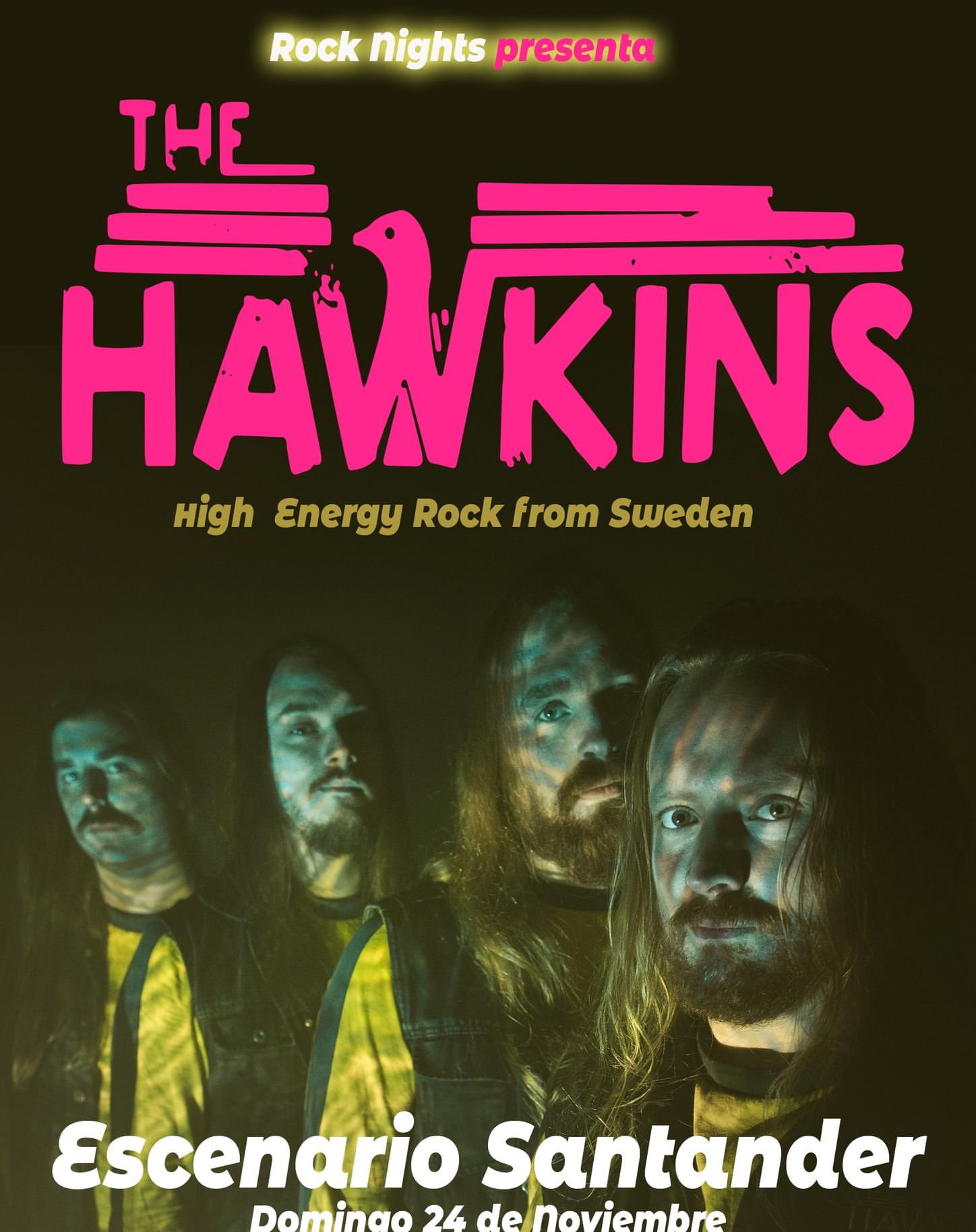 Concierto THE HAWKINS – 24 Noviembre