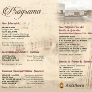 Concierto Santa Cecilia Astillero 2024