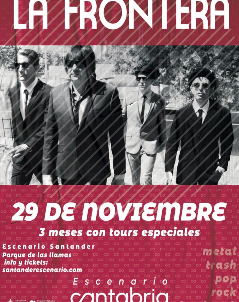 Concierto La Frontera 29 de Noviembre