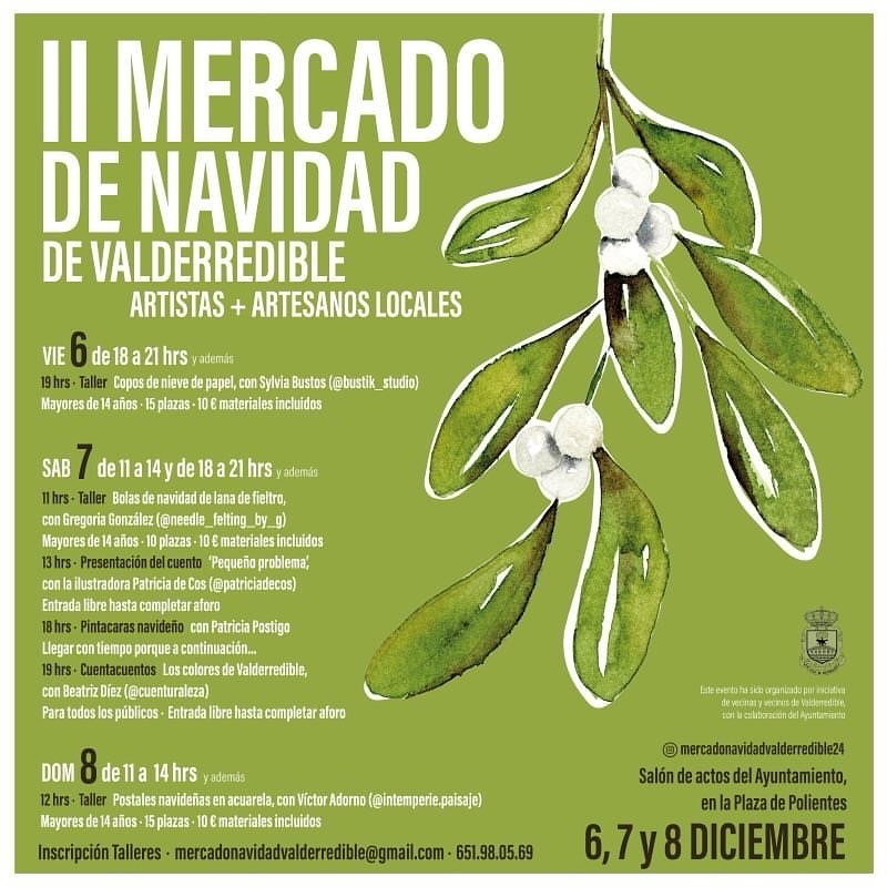 II Mercado de Navidad de Valderredible 2024