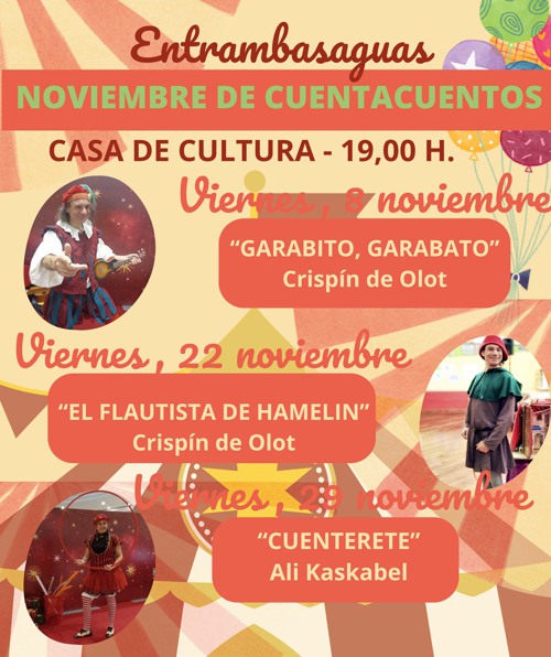 Noviembre de CuentaCuentos – Entrambasaguas