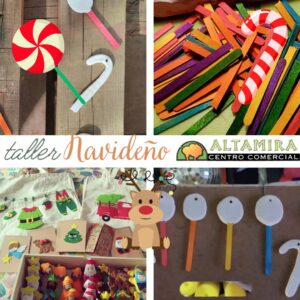 Taller de Decoración Navideña 18 Diciembre Altamira