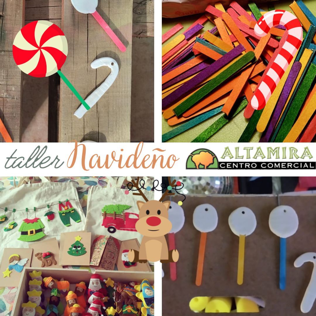 Taller de Decoración Navideña 18 Diciembre Altamira