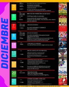 Programación Navidad Santa María de Cayón 2024