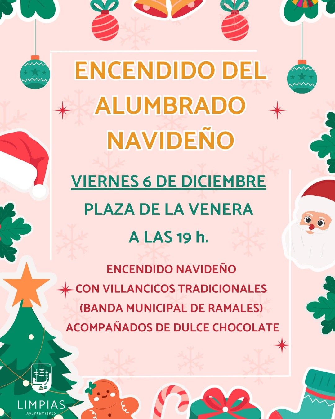 Encendido Alumbrado Navideño Limpias 2024