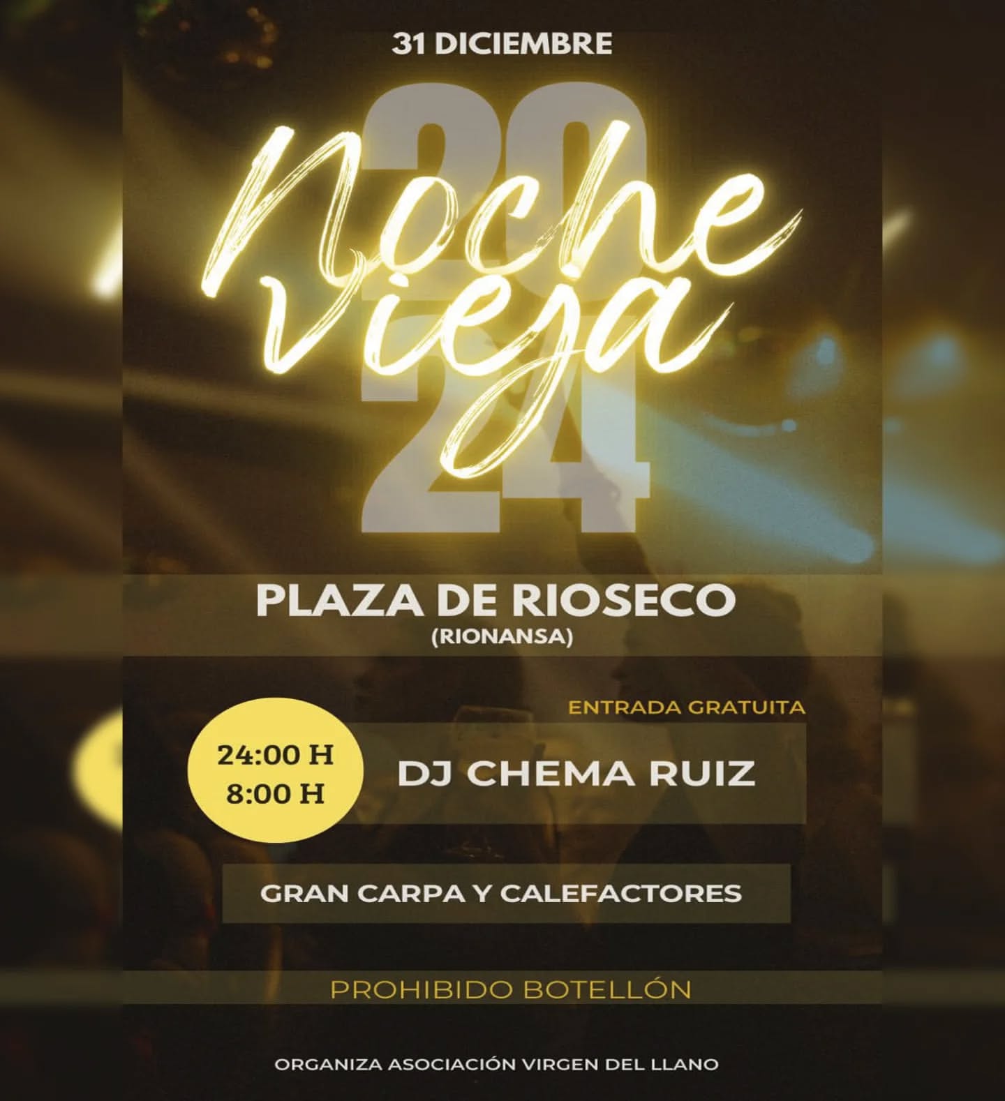 Nochevieja Rioseco 2024