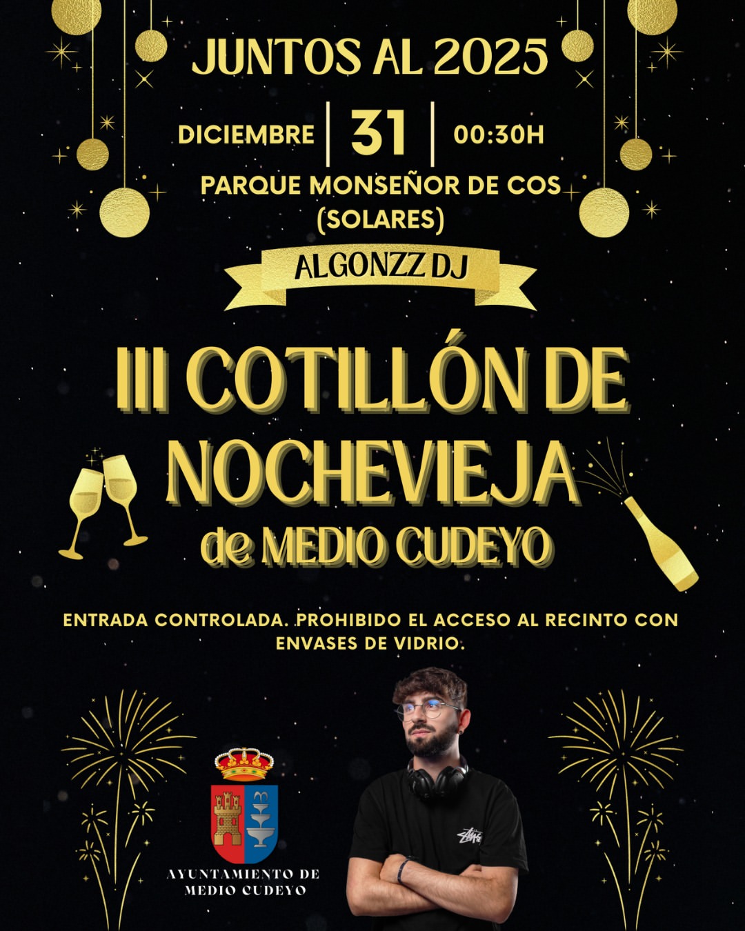 III Cotillón de Nochevieja Medio Cudeyo 2025