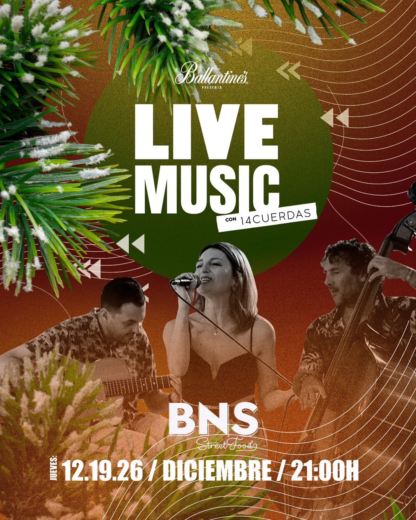 Live Music con 14 Cuerdas