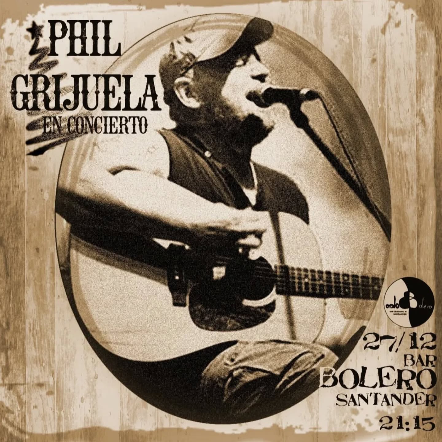 Concierto Phil Grijuela – 27 Diciembre