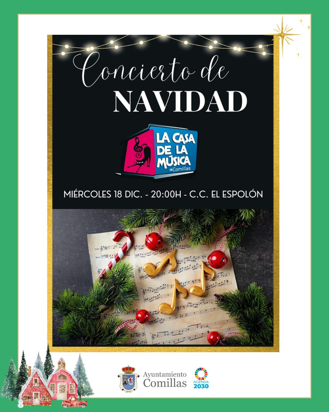 Concierto de Navidad de La casa de la Música Ramón Bueno