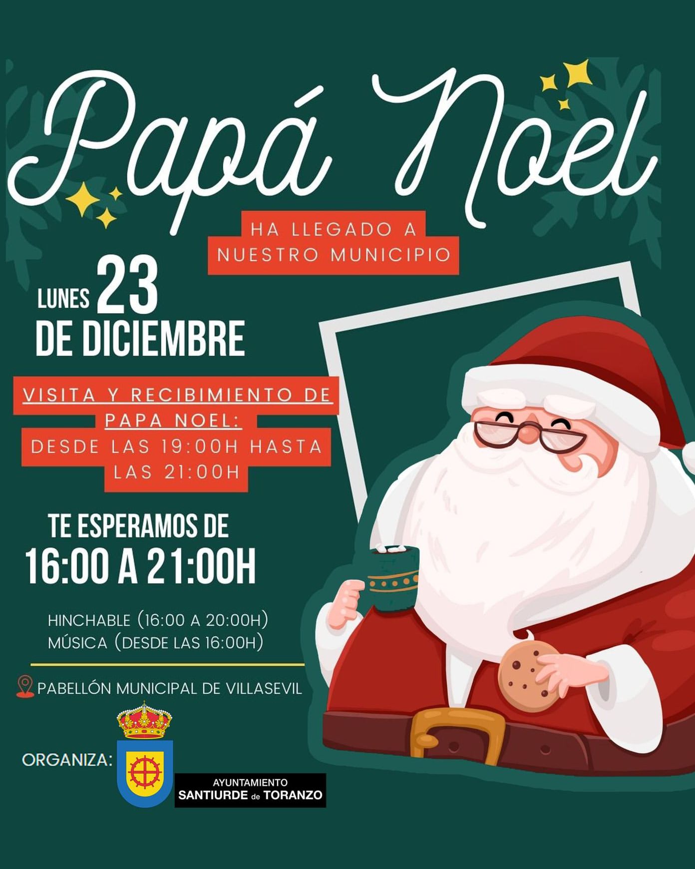 Papa Noel Santiurde de Toranzo 2024