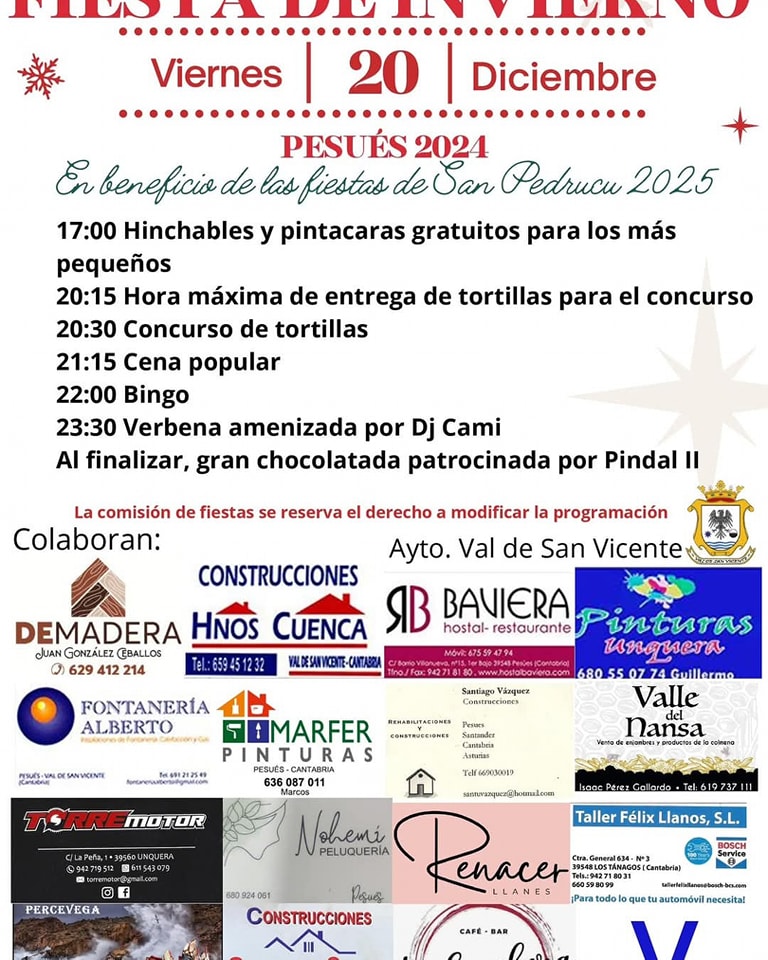 Fiesta de Invierno Pesués 2024