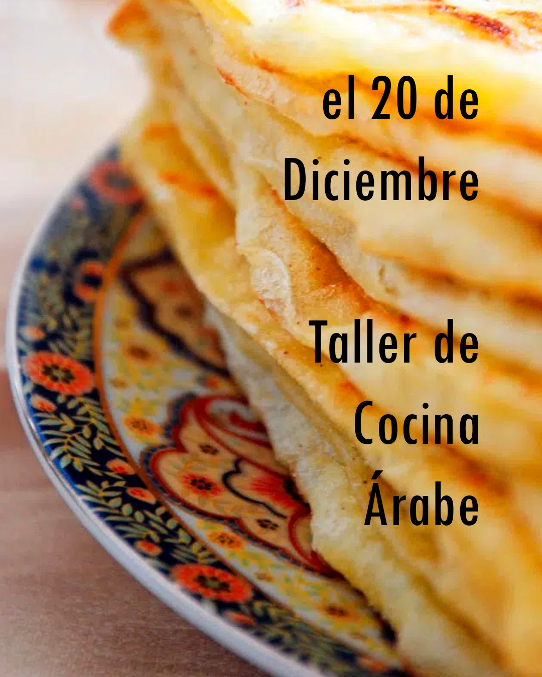 Taller de Cocina Árabe – 20 Diciembre